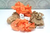 Pumpkin spice latte crinkle ribbon
