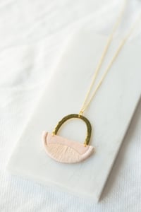 Image 3 of LINNEA necklace in Blush