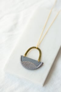 Image 1 of LINNEA necklace in Grey