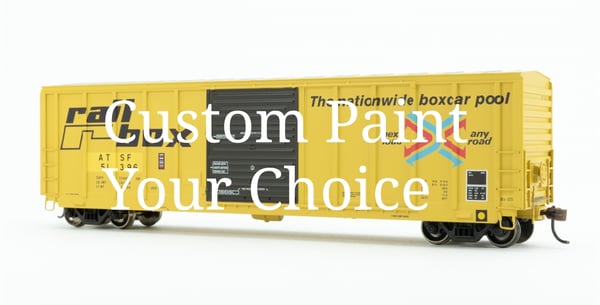 Image of Custom painted HO scale box car