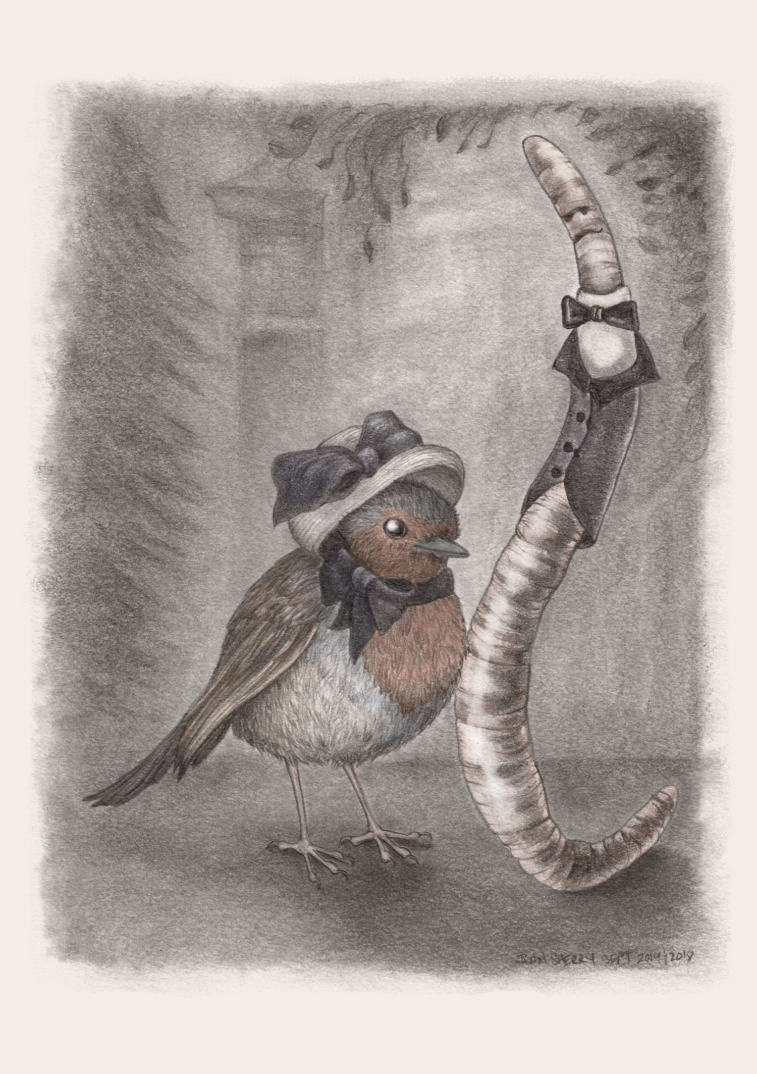 Image of Mr and Mrs Herman Wurm on their wedding day, 1885 - fine art print A5