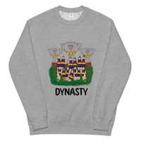 Image 3 of Crom Women's Dynasty Unisex Raglan Sweatshirt