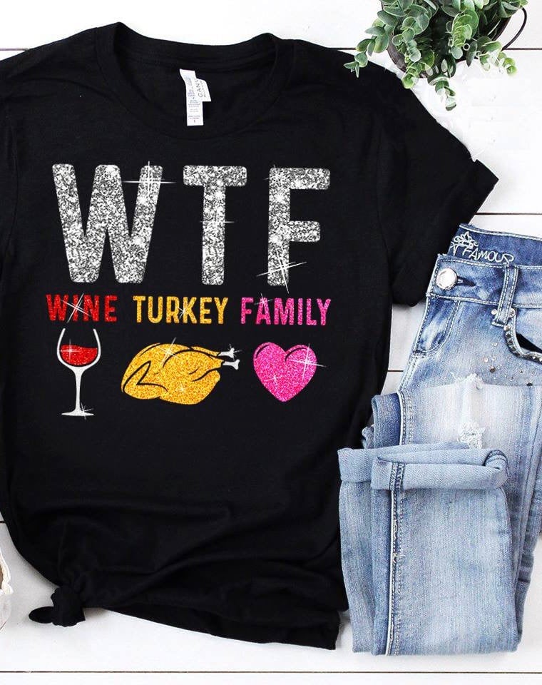 Image of Thanksgiving WineTees