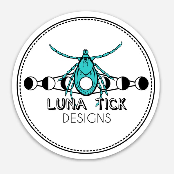 Image of Luna Tick stickers