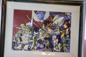 Image of Fairy Tail Guild Japan Exhibition RARE Original Framed Art Piece