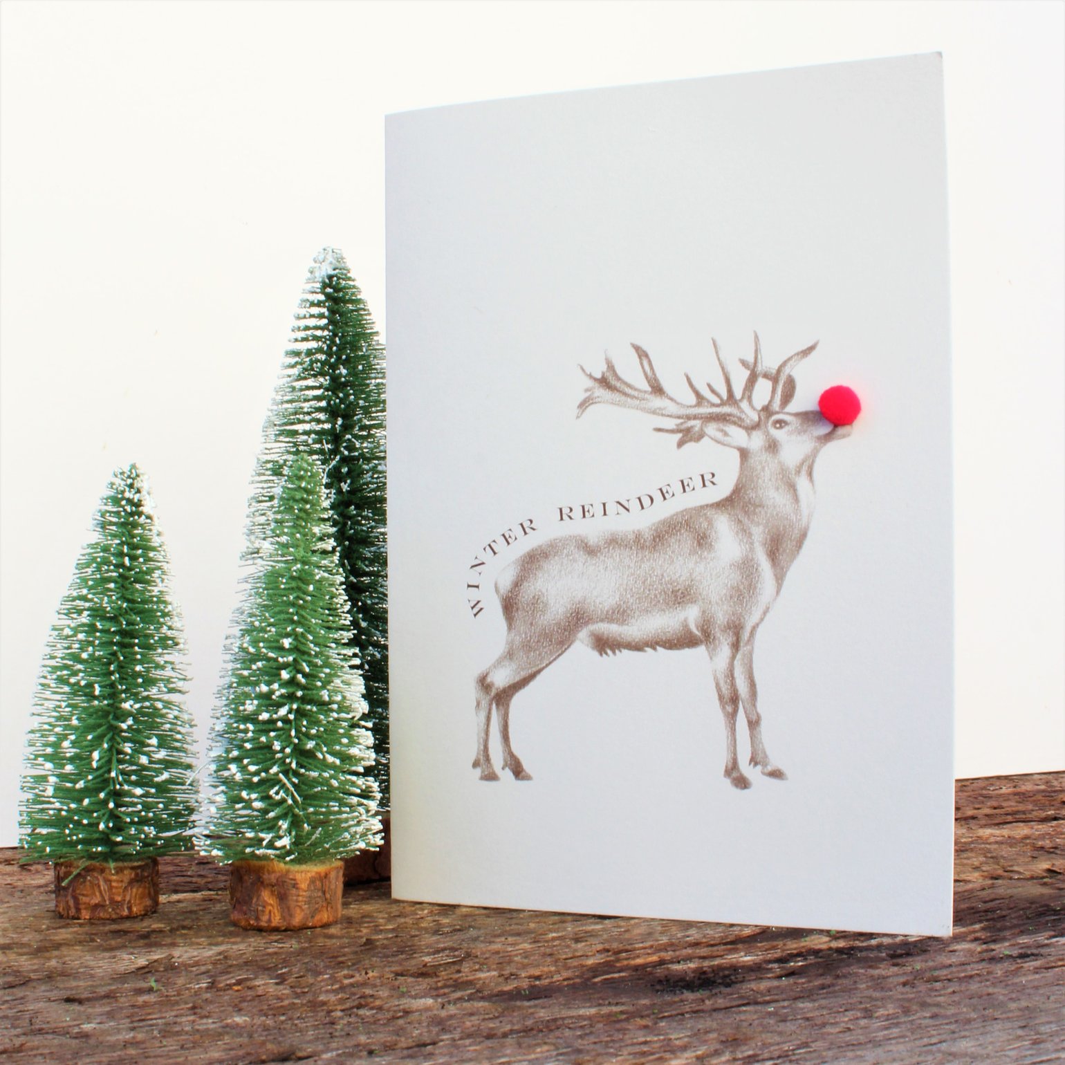 Image of Hand Drawn Christmas Card 6 Pack