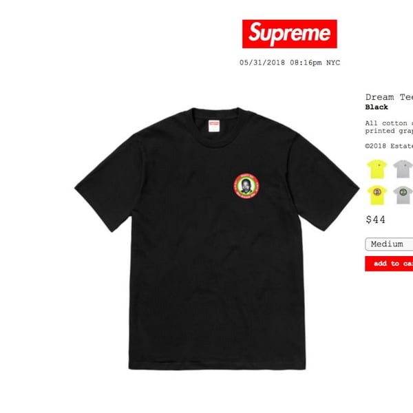 Image of Supreme Dream tee