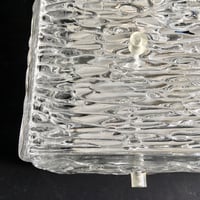Image 3 of Square Glass Light by Kalmar of Austria