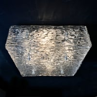 Image 2 of Square Glass Light by Kalmar of Austria