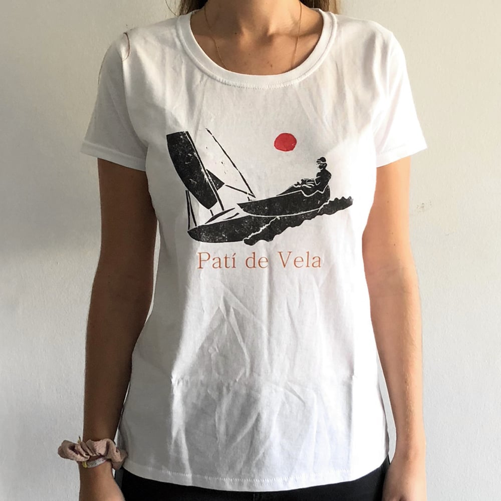 Image of Camiseta blanca Patí de Vela