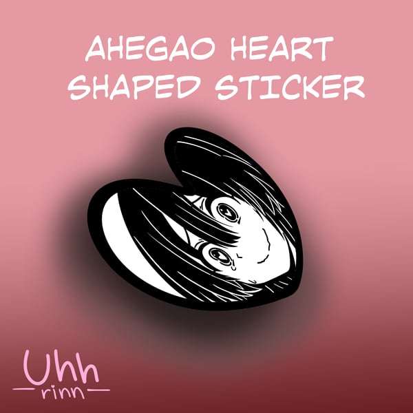 Image of Ahegao Heart Design
