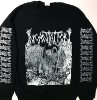 Incantation " Rotting " Sweatshirt with Sleeve Prints