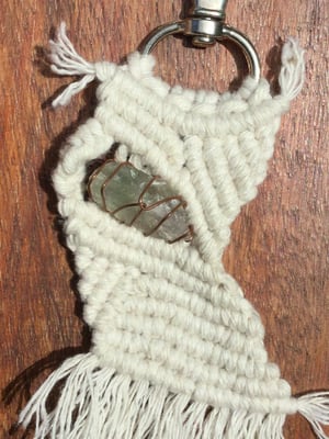 Image of Fluorite Mountain Keyring