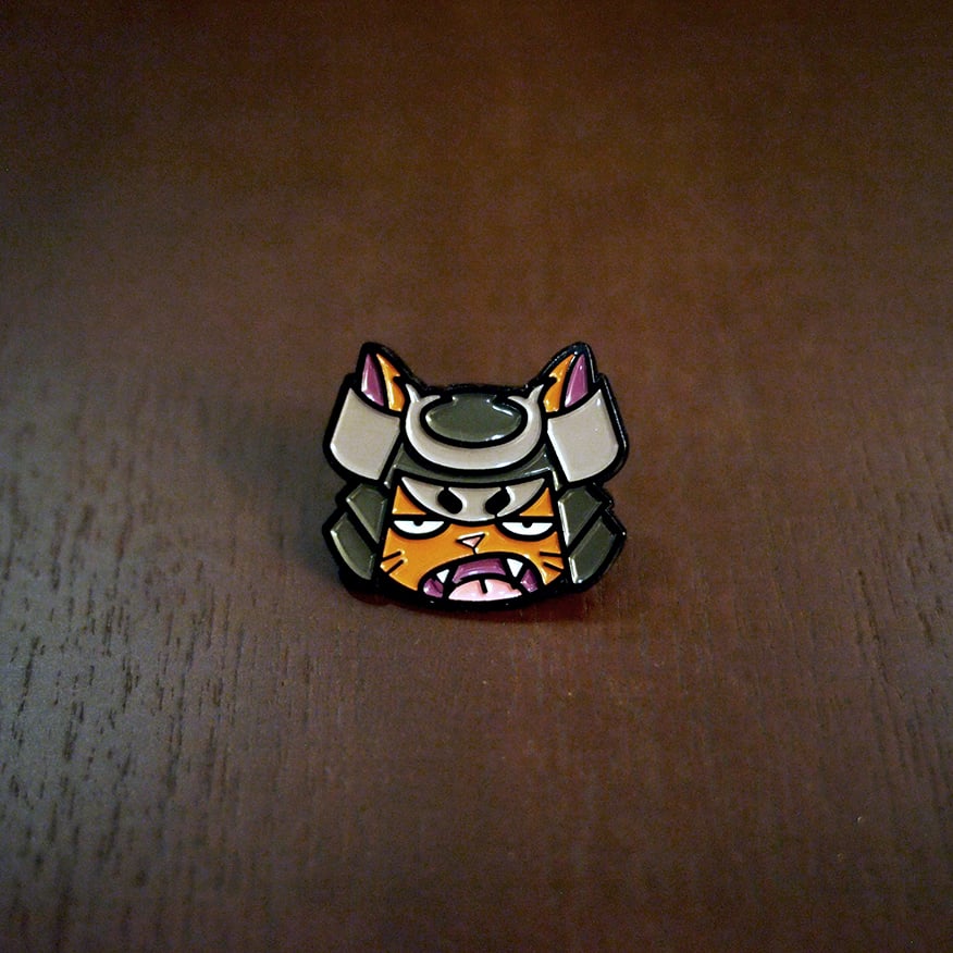 Image of SHOGUN ENAMEL PIN