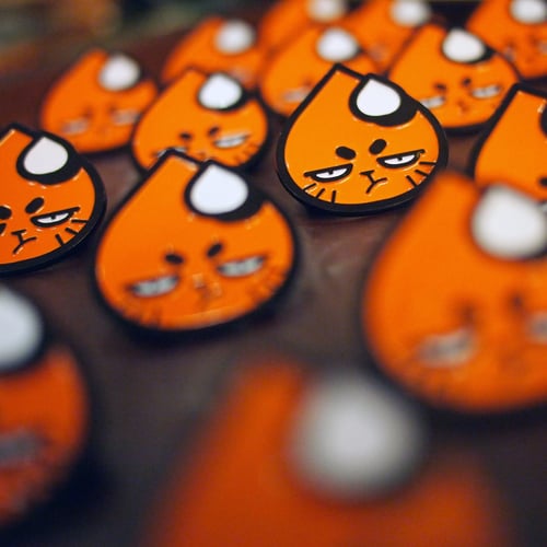 Image of SWEAT ENAMEL PIN