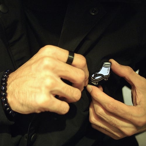 Image of UWABAKI ENAMEL PIN