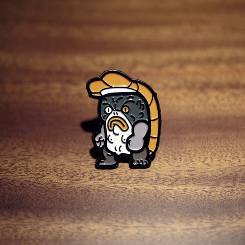 Image of SUSHI MONSTER ENAMEL PIN