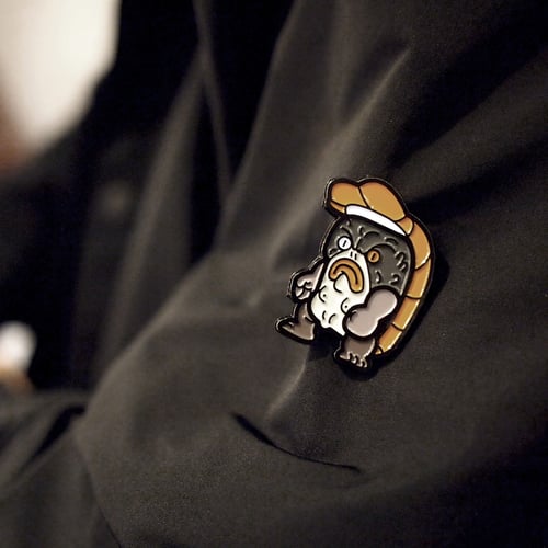 Image of SUSHI MONSTER ENAMEL PIN