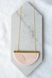 Image 2 of FOLKE necklace in Blush