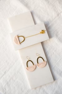 Image 3 of LINNEA earrings in Blush