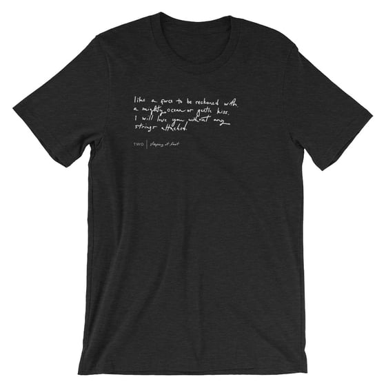 Image of "Two" Handwriting Shirt
