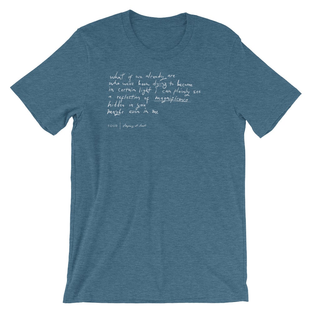 Image of "Four" Handwriting Shirt