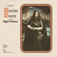 Image 1 of HIGH N' HEAVY - WARRIOR QUEEN Ltd Clear Blue Vinyl