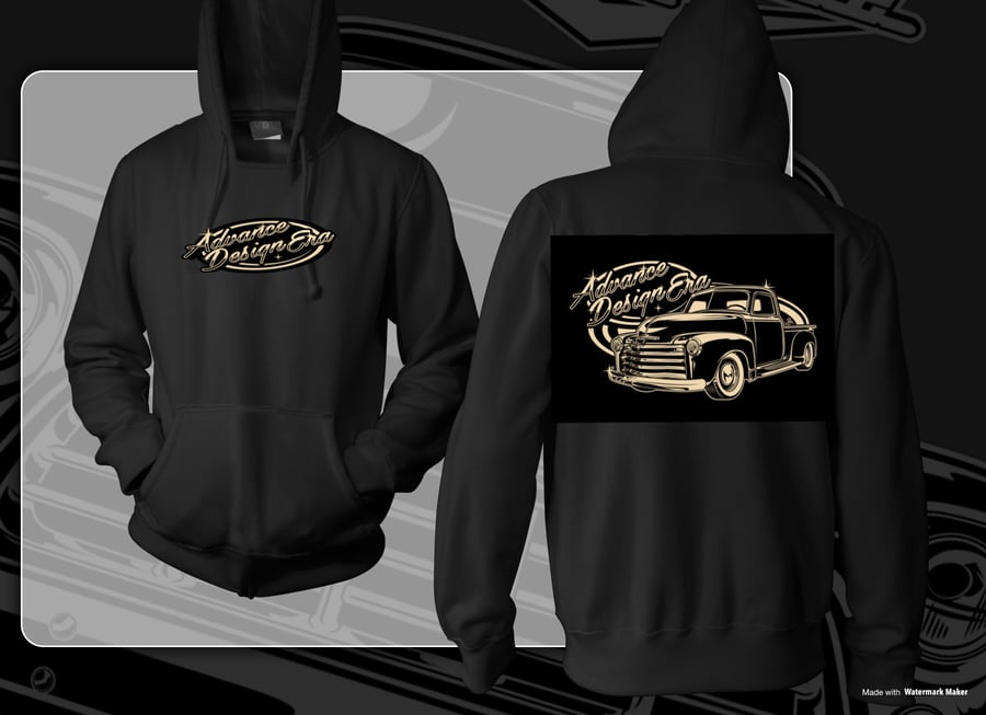 Image of Advance Design Era Old School Pullover Hoodie