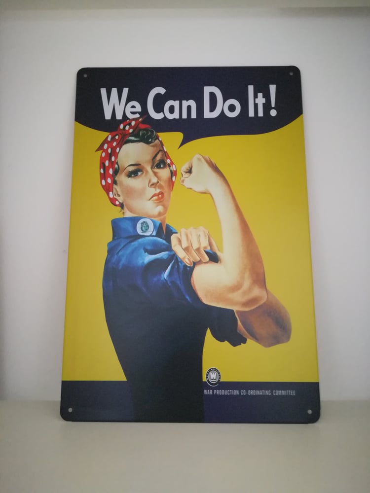 Image of Plaat: "WE CAN DO IT!"