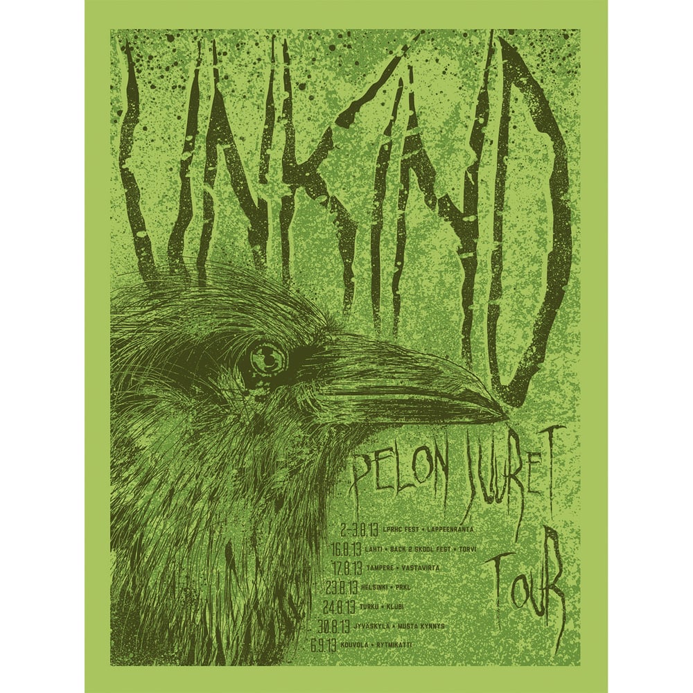 Image of Unkind - Scandinavia 2013 posters 