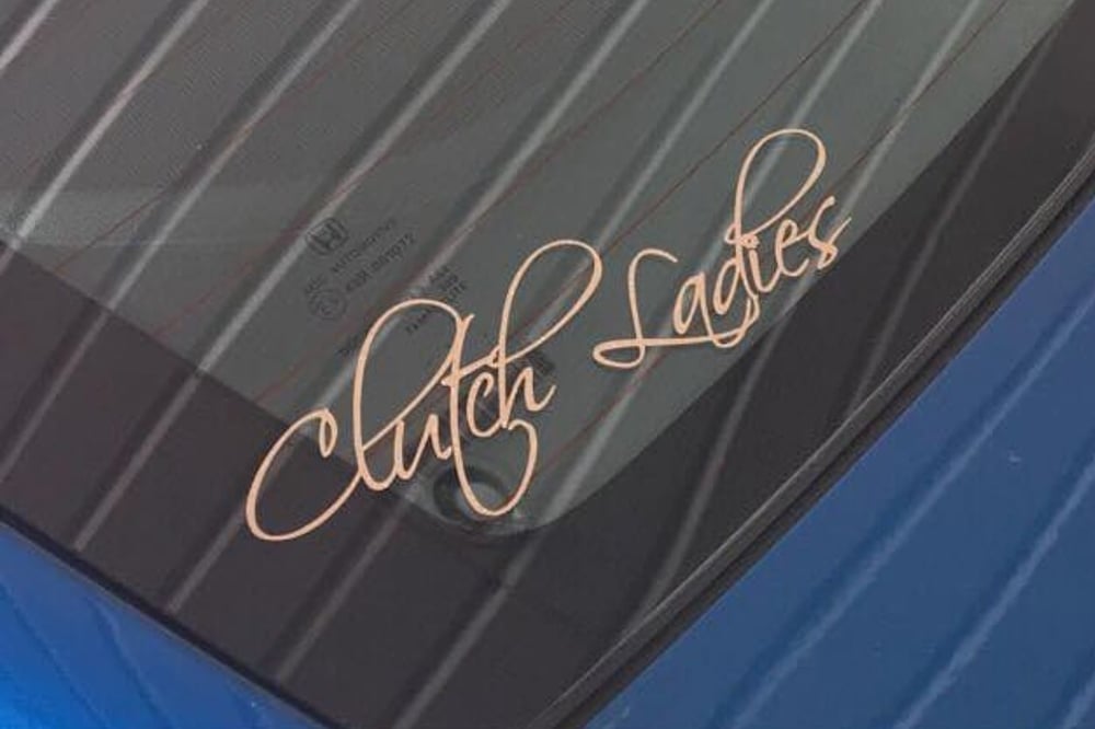Clutch Ladies Decal - Official Logo