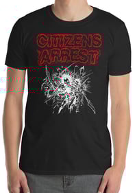 Image 1 of CITIZENS ARREST - "CROMS DEVILS"  BLACK T-SHIRT 