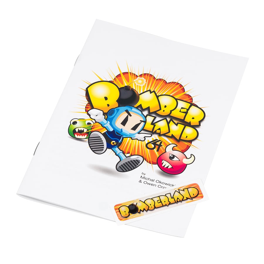 Image of Cartridge Label & Manual Upgrade Pack (Bomberland)