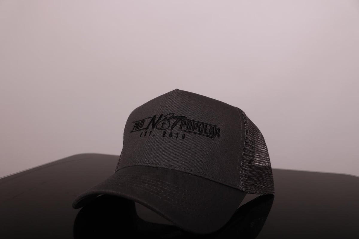 Image of Space Grey Trucker Cap