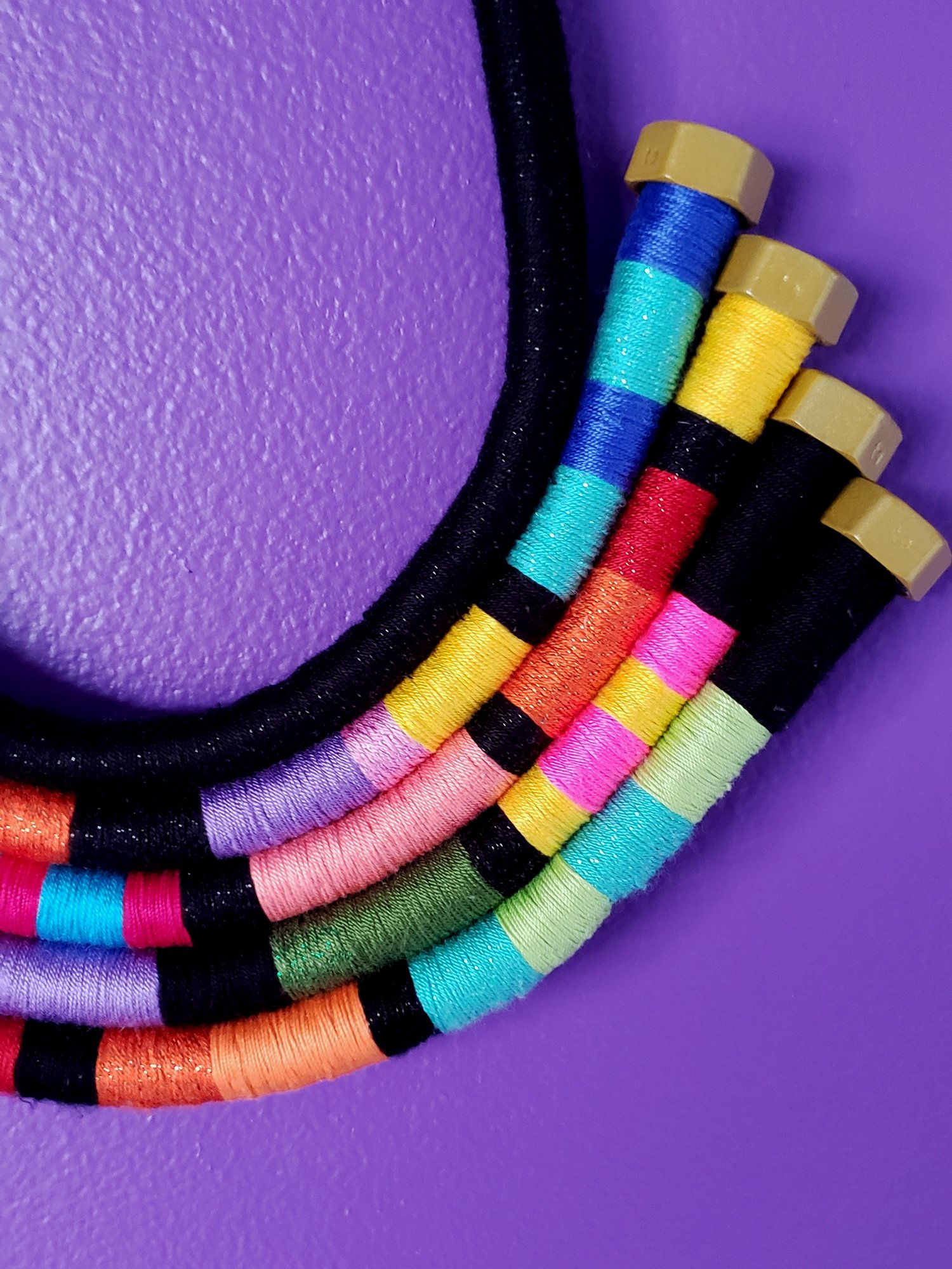 Image of Sofia Multicolor Statement Necklace