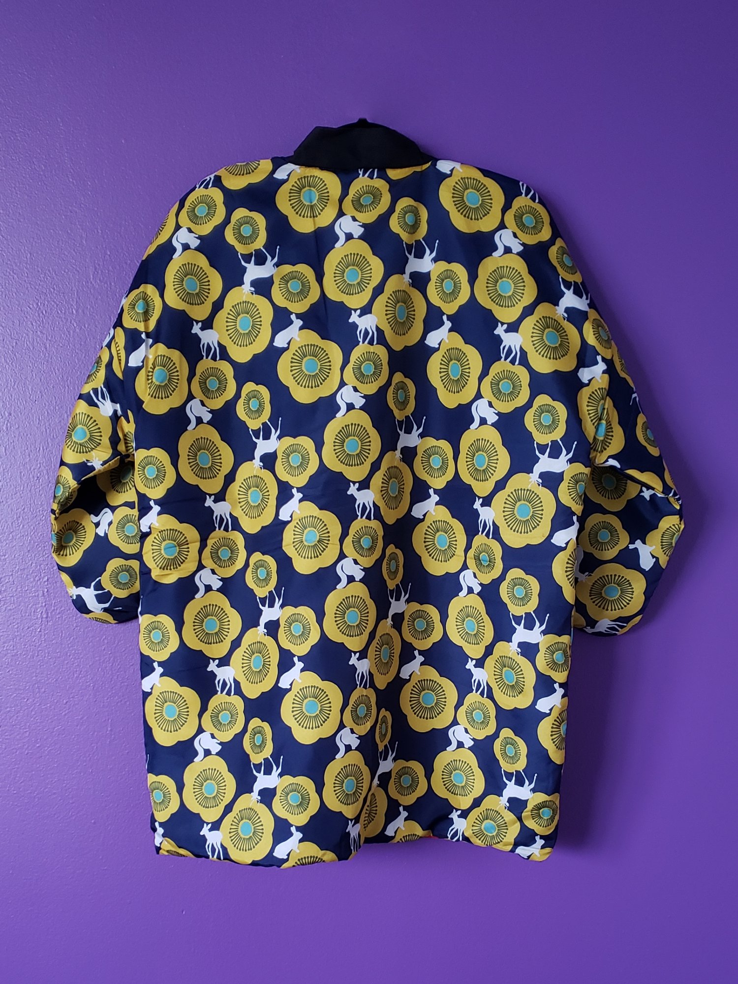 Image of Kumi Short Kimono Reversible Coat