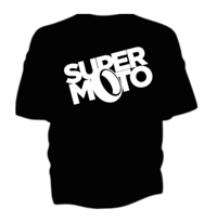 Image 2 of Super-moto V2 T-shirt.