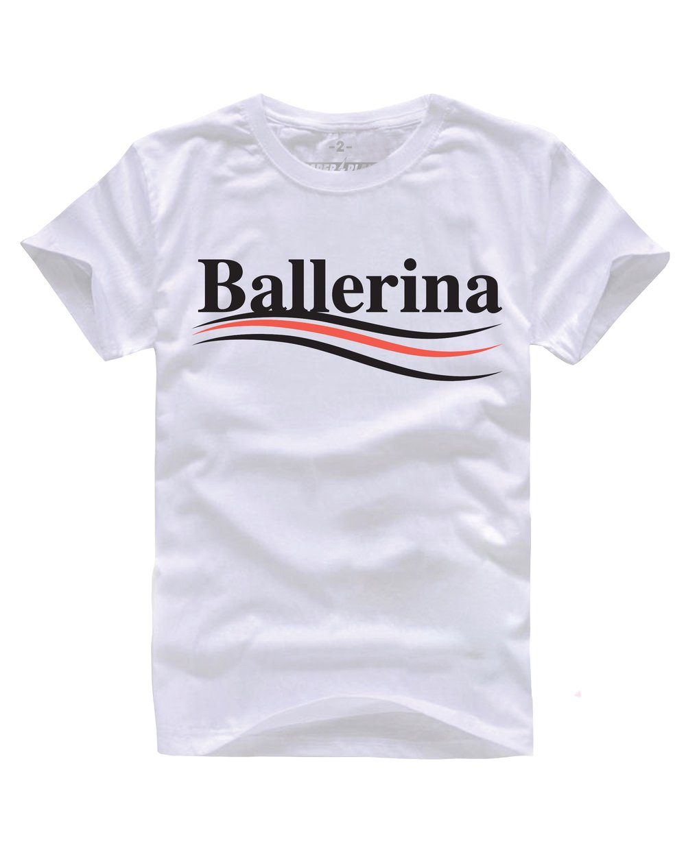 BALLERINA TEE WHITE