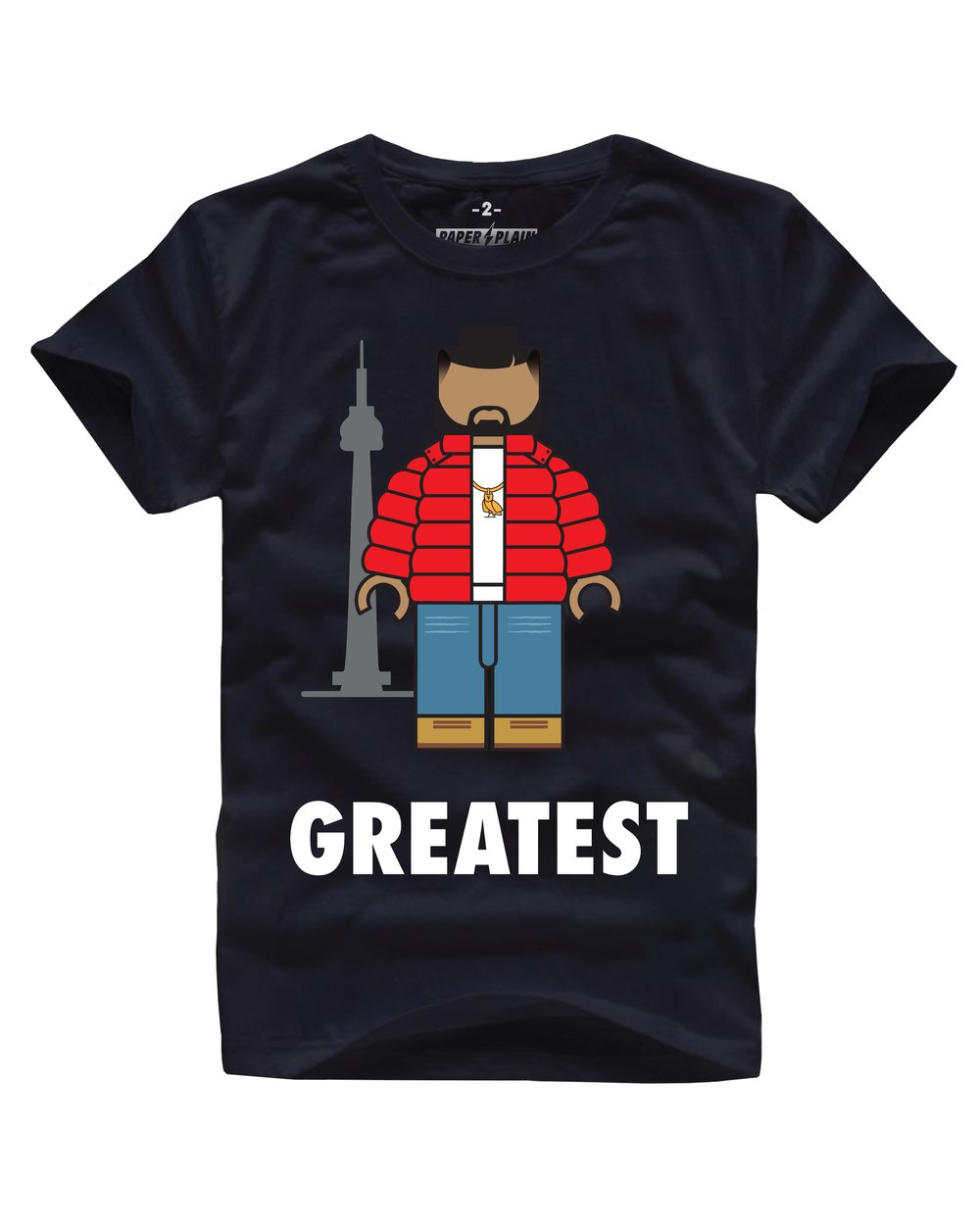 GREATEST DRIZ BLACK TEE