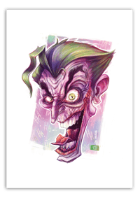 Image 1 of The Joker - A3 Poster Print