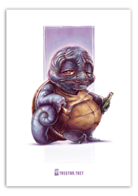 Image 1 of Squirtle - A3 Poster Print