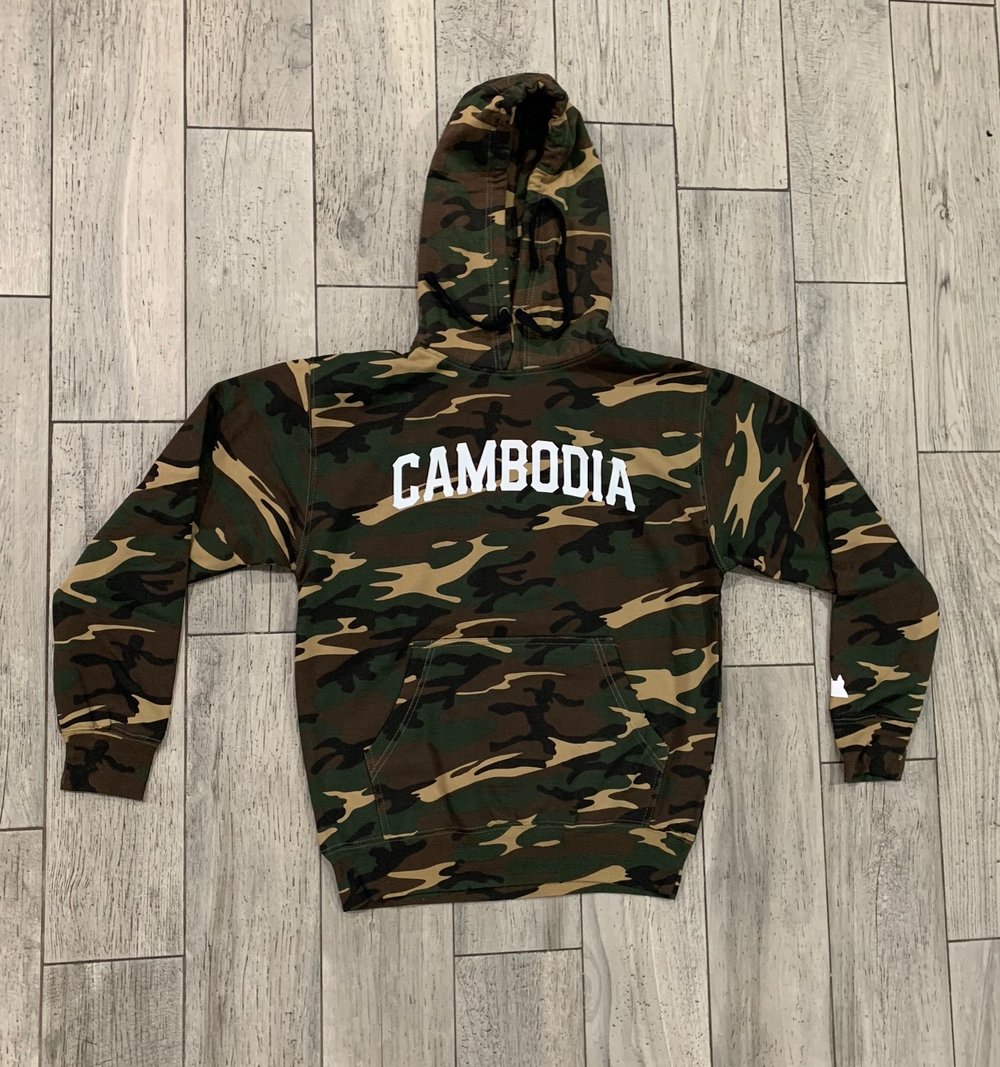 Image of Camo Cambodia Hoodie