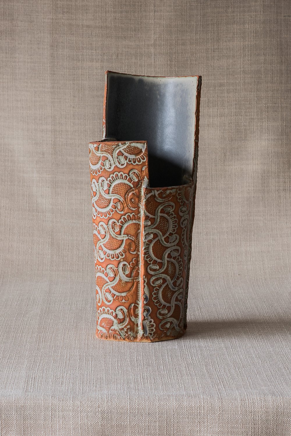 Image of TEXTURE COPPER VASE