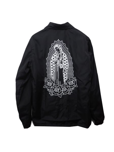 Image of MENACE VIRGIN MARY COACH JACKET