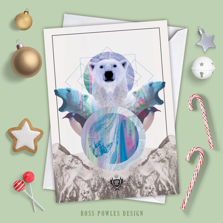 Image of Polar Bear Christmas Card