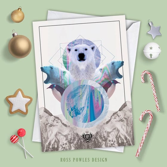 Image of Polar Bear Christmas Card