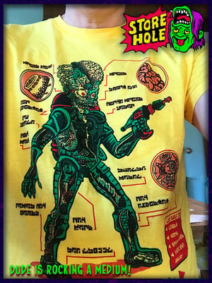 Anatomy Of The Martian T-shirt