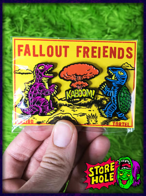 Fallout Freiends 3 pin set
