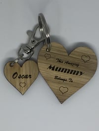 Heart Keyrings
