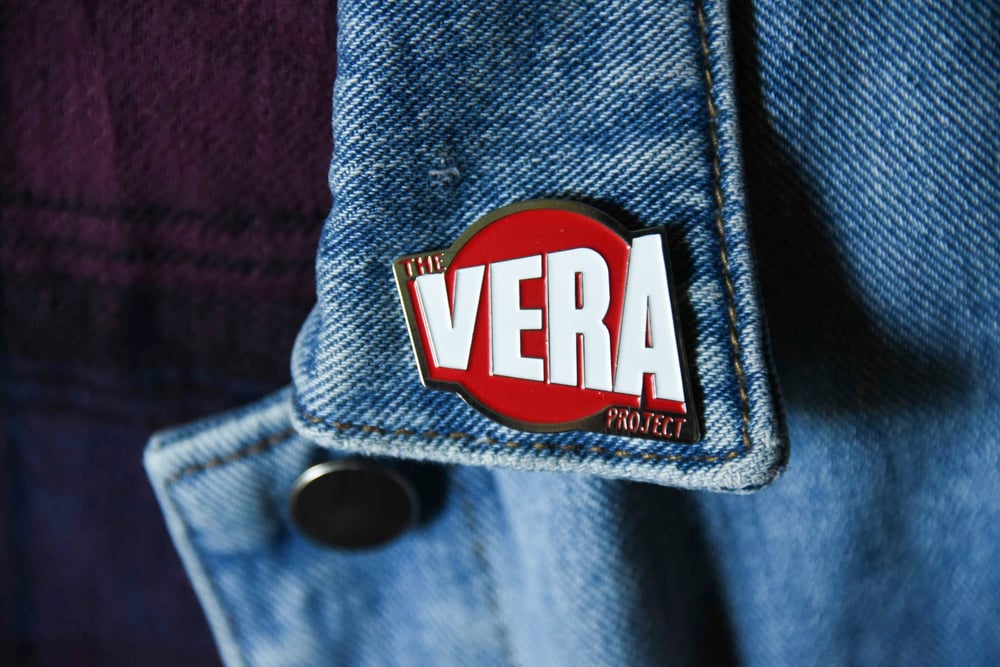 Vera Enamel Pin